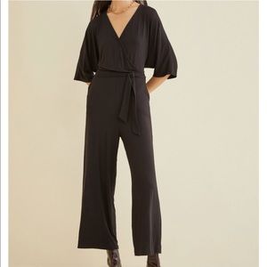 Amour Vert- terra jumpsuit in black